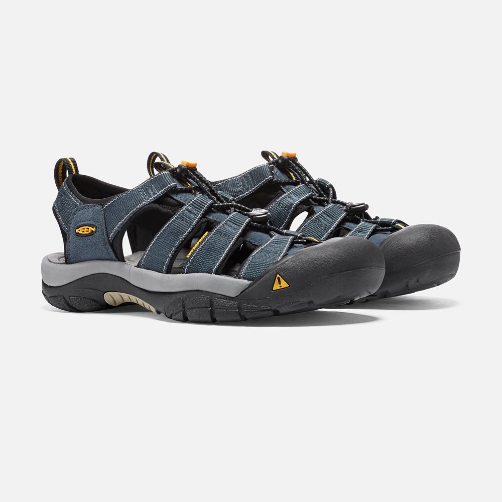 Keen Outdoor Sandalet Erkek Lacivert/Gri - Newport H2 - Türkiye QIRA50364